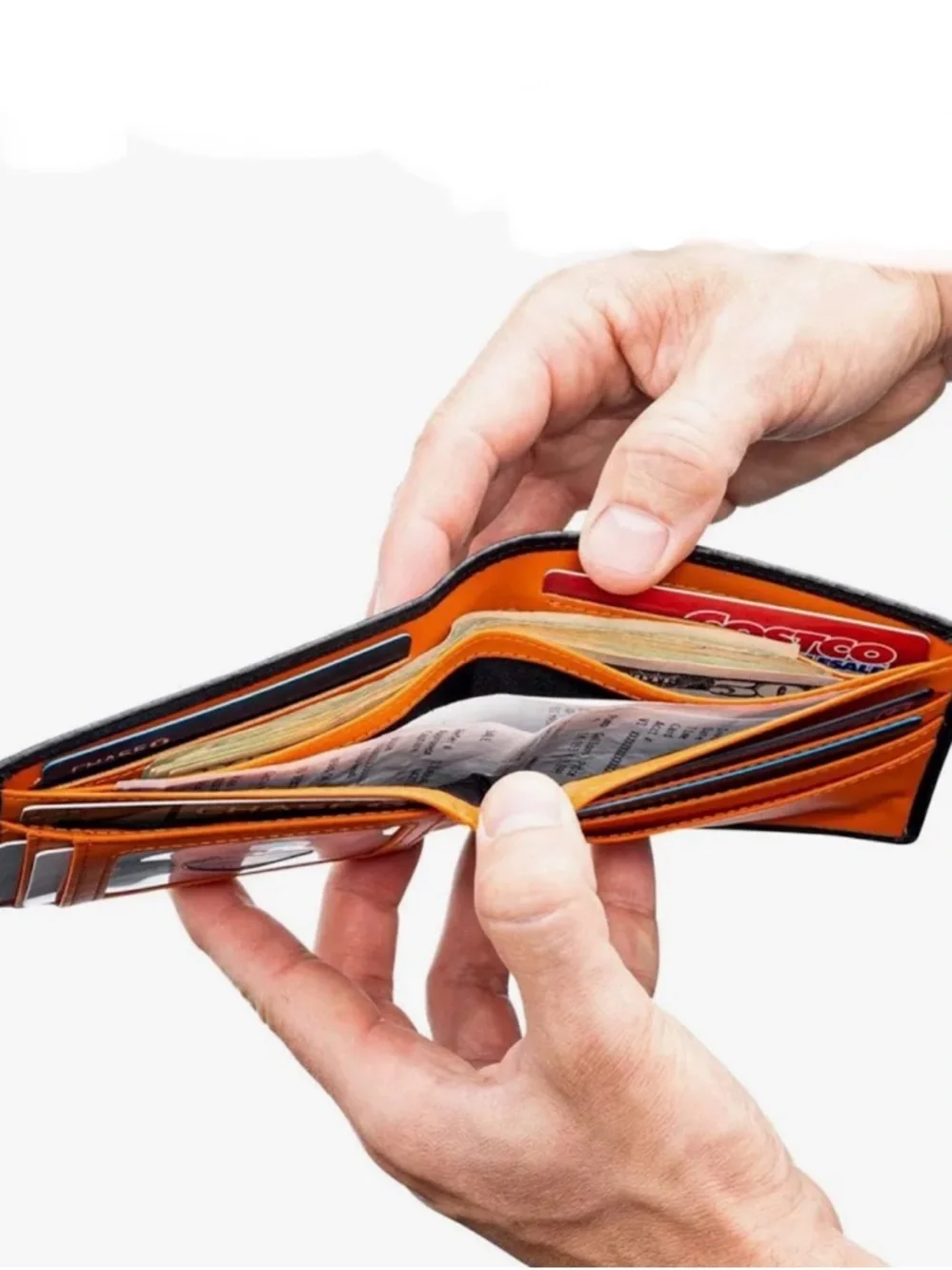 Notable Black Leather Bi-Fold Wallet - Classic Men’s Accessory